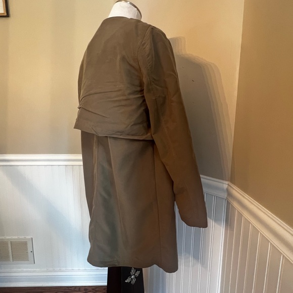 Bar lll Utility Lightweight Jacket, Soft drapey army Green great condition M - Picture 3 of 7